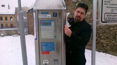Placení parkovného pomocí SMS v Třebíči. Projektový manager Vít Václavík ze společnosti ERIKA