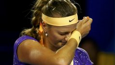 Smutná tenistka Petra Kvitová