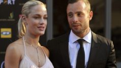 Oscar Pistorius a Reeva Steenkampová na snímku z listopadu 2012