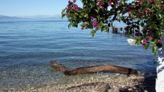 V přímořských oblastech Řekové na plážích sbírají vyplavené dřevo