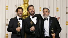 Producenti vítězného Arga George Clooney, Grant Heslov a Ben Afleck