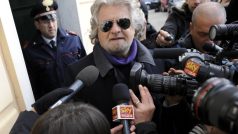 Lídr Hnutí pěti hvězd Beppe Grillo