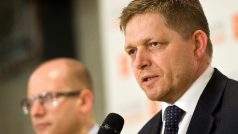 Slovenský premiér Robert Fico na sjezdu ČSSD