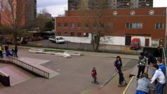 Skatepark na Černém Mostě