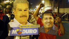 Prezidentské volby ve Venezuele: Příznivci Nicolase Madura