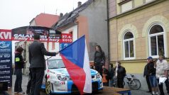 Start závodu Rally Lužické hory