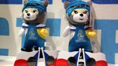Rys ICY - oficiální maskot mistrovství světa v hokeji 2013 ve Švédsku a Finsku