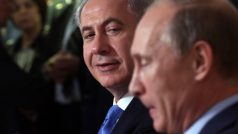 Izraelský premiér Benjamin Netanjahu s ruským prezidentem Vladimirem Putinem