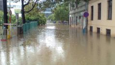 Povodeň v pražské Libni