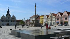 Opravené náměstí ve Stříbře