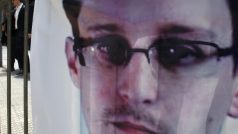 Plakát podporující Edwarda Snowdena, vyvěšený v Hongkongu