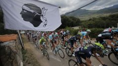 Poprvé v historii se Tour de France jela na území Korsiky