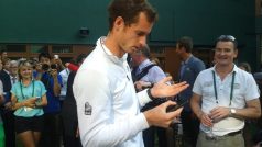 Andy Murray po finále Wimbledonu