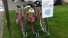 Růžová kola najdou obyvatelé Suchdola na celkem deseti stanovištích