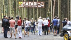 První návštěvníci nové otevřeného safari v Zoo Olomouc
