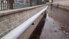 Rozvody termominerální vody v Karlových Varech