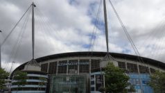 Domácí stánek Citizens v Manchesteru - Etihad Stadium