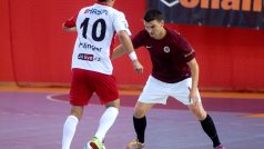 Futsalové derby mezi Spartou a Slavií