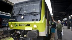 Společnost Arriva vlaky, zahájila zkušební provoz na trase Kralupy nad Vltavou – Praha Masarykovo nádraží