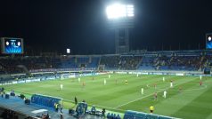 Stadion Petrovsky, dějiště fotbalové verze románu Zločin a trest