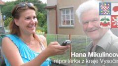 Hana Mikulincová - reportérka z Kraje Vysočina