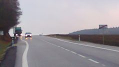 U Nového Hubenova na Jihlavsku mají unikátní zpomalovací prvek
