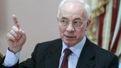 Ukrajinský premiér Mykola Azarov