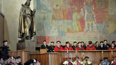 Inaugurace, rektor Univerzity Karlovy