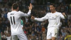 Gareth Bale a Cristiano Ronaldo, dva nejdražší hráči v sestavě Realu Madrid