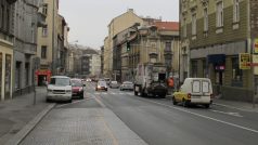 Žižkov - ulice Husitská