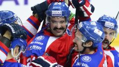 Radost hokejistů pražského Lva