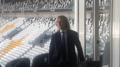 Pavel Nedvěd v čestné lóži Juventusu