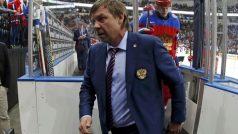 Trenér ruských hokejistů Oleg Znarok