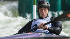 Kajakářka Kateřina Kudějová ve finále na mistrovství Evropy ve vodním slalomu