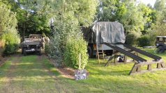 Táborové ležení Military Car Clubu Plzeň