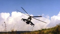 Bitevní vrtulník Mi-24 české armády