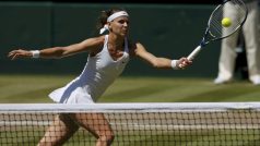 Lucie Šafářová dosáhla ve Wimbledonu na nejlepší výsledek kariéry