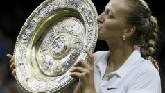 Petra Kvitová podruhé vyhrála Wimbledon