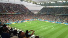 Zaplněná Arena Corinthians