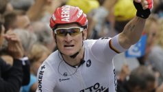 André Greipel v cíli šesté etapy Tour de France