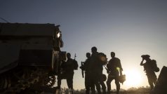 Izraelští vojáci v blízkosti hranic pásma Gazy