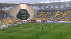 Moderní stadion v Ploješti viděl po jednom gólu na obou stranách