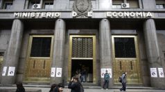 Argentinské ministerstvo hospodářství v Buenos Aires