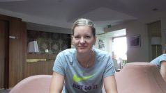 Dobře naladěná Eva Vítečková se opět zapojila do přípravy reprezentačního výběru