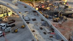 Donedávna stojící severní oblouk mostu v Belo Horizonte musel k zemi. Na vině byl chybný projekt