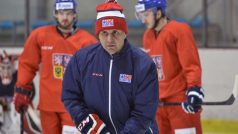 Trenér hokejové reprezentace Vladimír Růžička