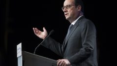 Francouzský prezident Francois Hollande navštívil Institut arabského světa
