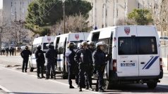 Francouzská policie v Marseille