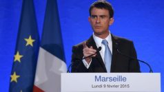 Francouzský premiér Manuel Valls reagoval v Marseille na tamní boj drogových gangů