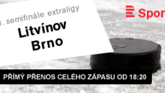 1. semifinále extraligy: Litvínov - Brno